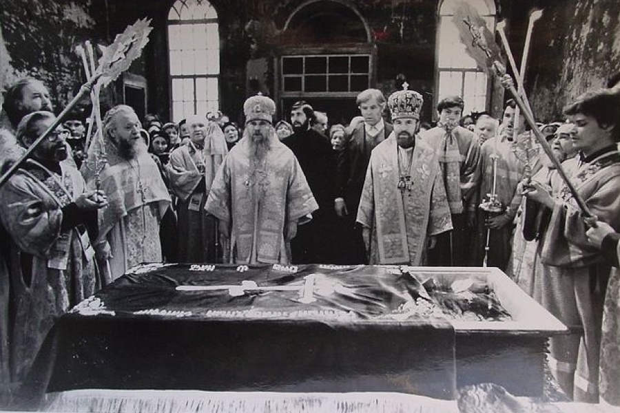the Second Finding of the Relics of the Righteous Simeon